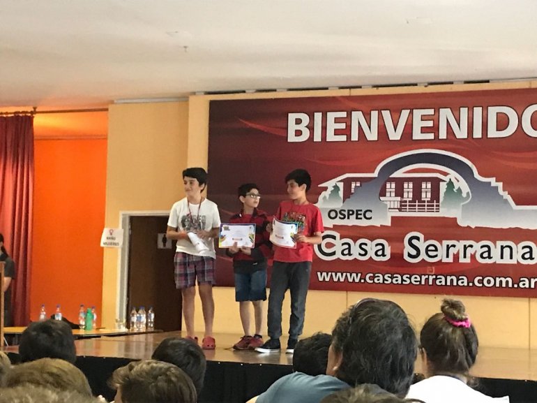 Alumnos del Colegio Nuestra Señora del Carmen ganaron una olimpiada de matemática en Córdoba 2