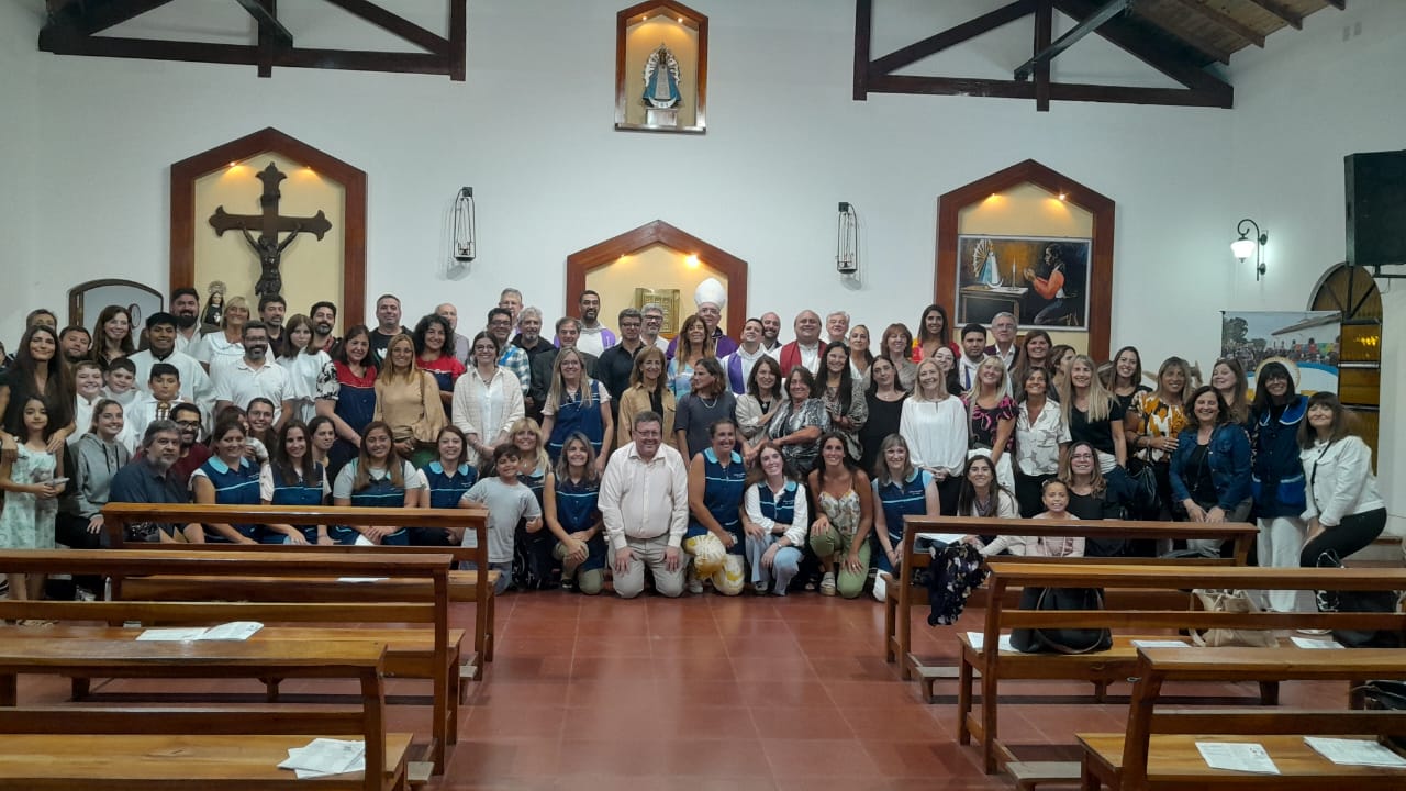 Colegios de la diócesis celebraron juntos en Batán la Misa de inicio del ciclo lectivo