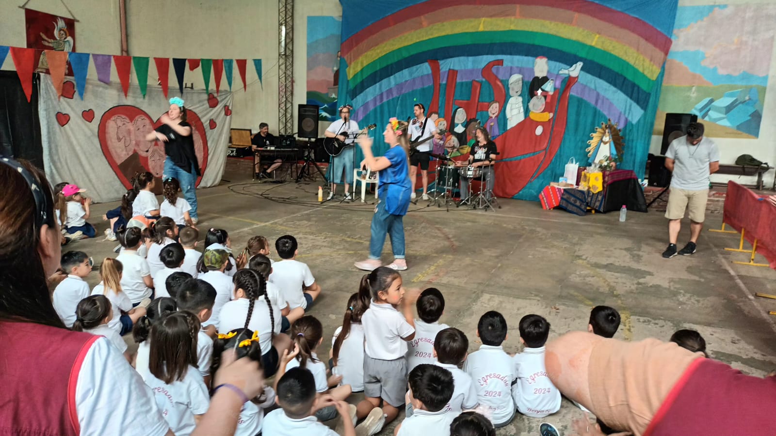 «Fiesta de la Fe» con alumnos de nivel inicial en Miramar