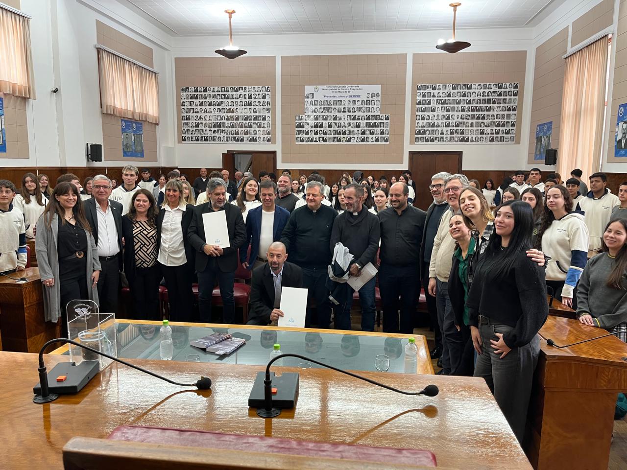 Proyecto Educativo del Jesús Obrero fue reconocido en el Concejo Deliberante