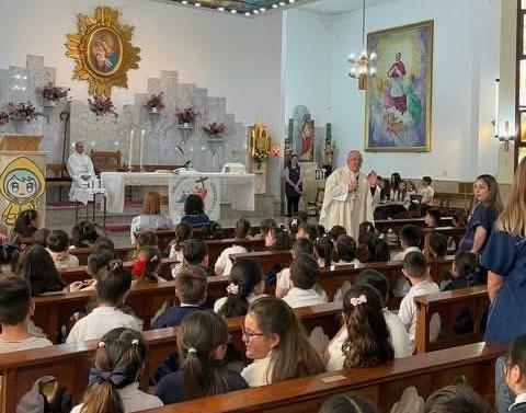 La comunidad educativa Gianellina celebró a su Patrono