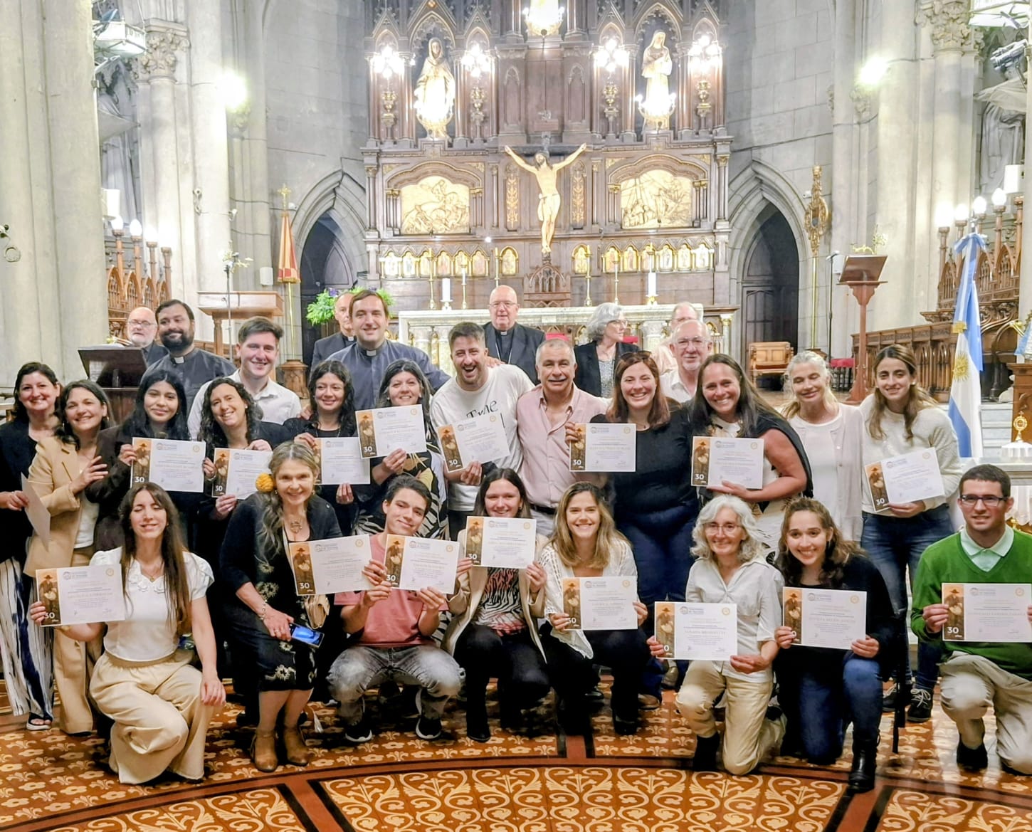 Nuevos egresados de la Diplomatura en Pastoral Educativa