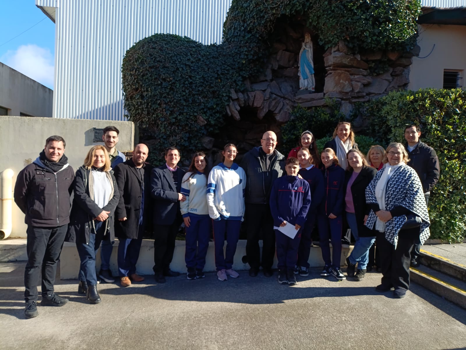 Visita pastoral del Obispo al Instituto Inmaculada Concepción