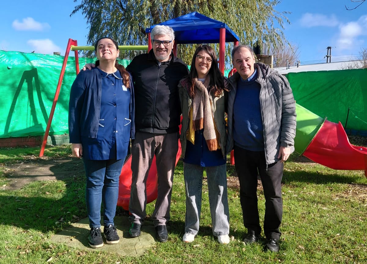 La escuela de San Manuel recibió a las autoridades de JuREC
